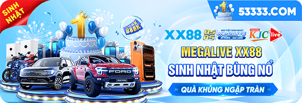 Mega live XX88 sinh nhật bùng nổ